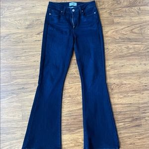 Paige High Rise Bell Canyon Dark Wash Jeans Size 26